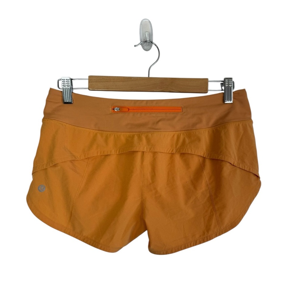 lululemon athletica Orange Athletic Shorts